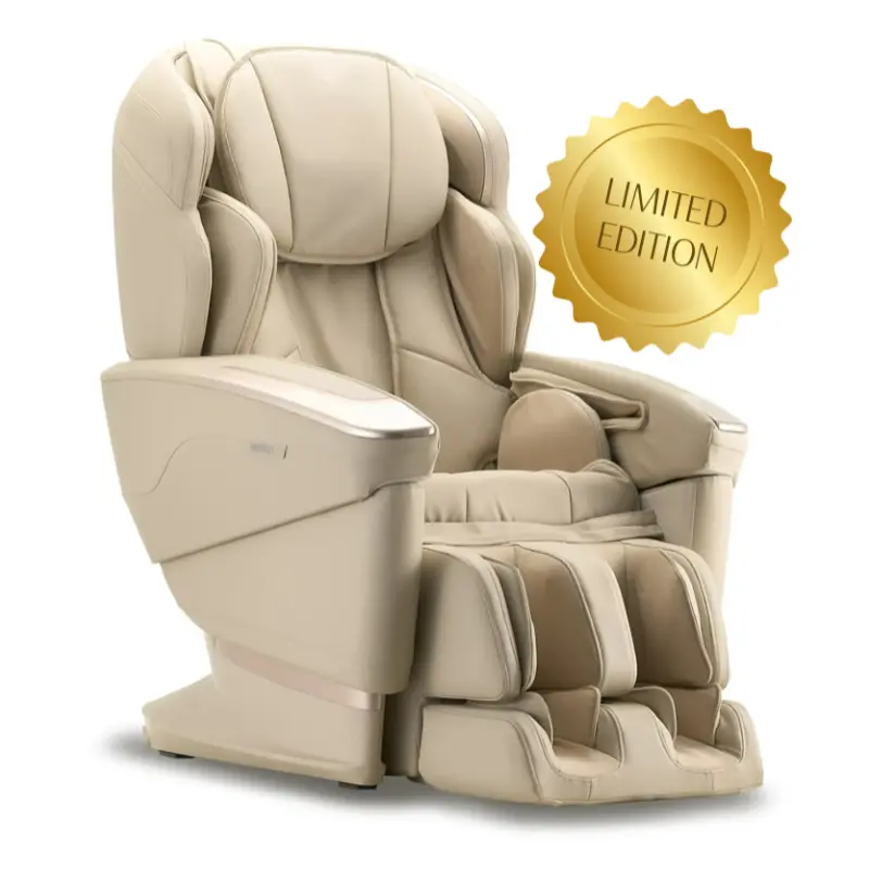 Poltrona massaggiante Fujiiryoki JP-4000 beige Edizione Limitata 2 – esclusività e comfort di alta gamma